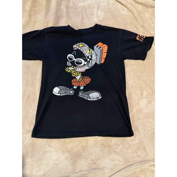 Looney Tunes Neff Marvin The Martian Shirt Black Short Sleeve Size Medium - Picture 1 of 8